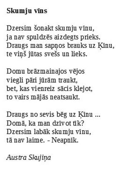  Skumju vīns